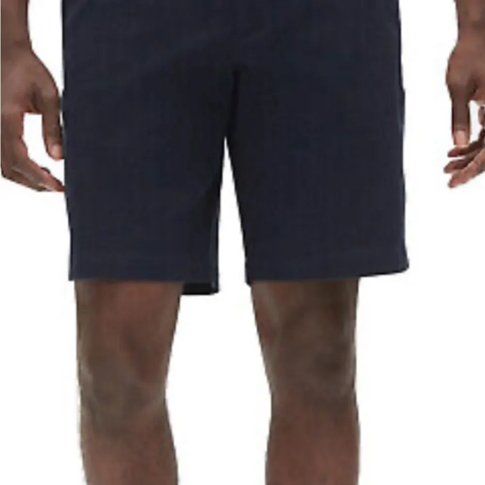 Banana Republic Aiden Navy Blue Flat Front Shorts
